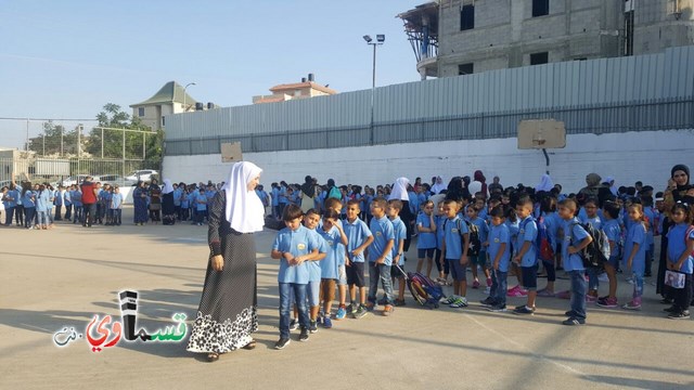  كفرقاسم- فيديو: البداية الصحيحة هي عنوان النجاح .. مدرسه جنة ابن رشد تستقبل طلابها بمراحل مدروسة وتودع حجاجها